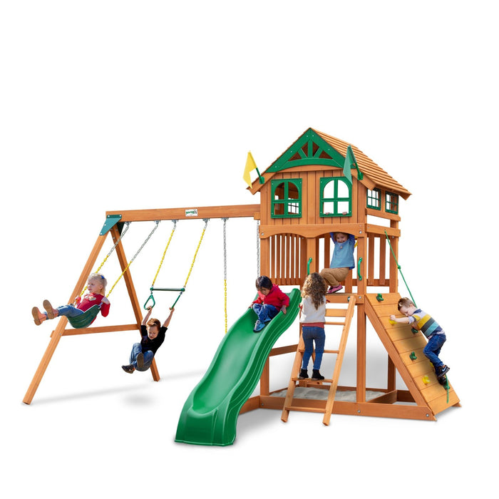 Gorilla Playsets Outing w/ Wood Roof