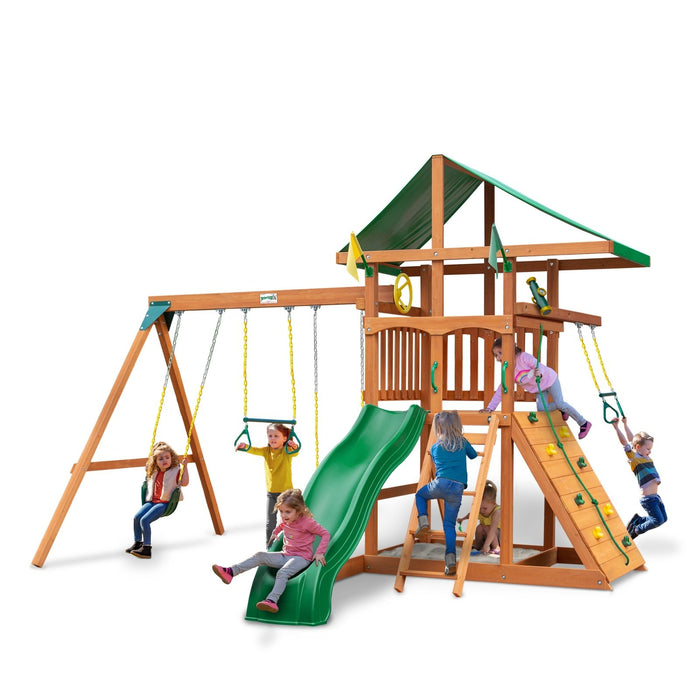 Gorilla Playsets Outing w/ Tarp & Trapeze Arm