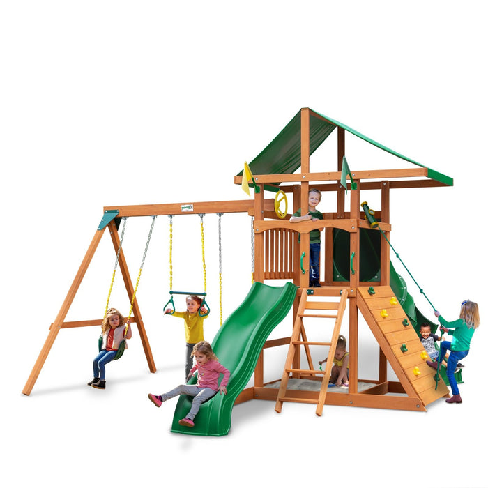 Gorilla Playsets Outing w/ Tarp & Twister Tube Slide