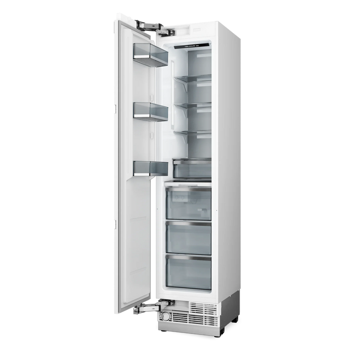 THOR KITCHEN X-Series 18" 8.6 cu. ft. Panel Ready Built-In Freezer Column with Automatic Ice Maker, XRF18CFZ