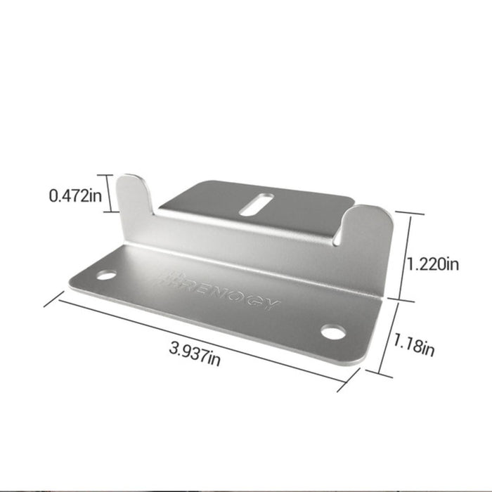 Renogy Solar Panel Mounting Z Bracket Mount Supporting for RV, Roof, Boat, Set of 4 Units