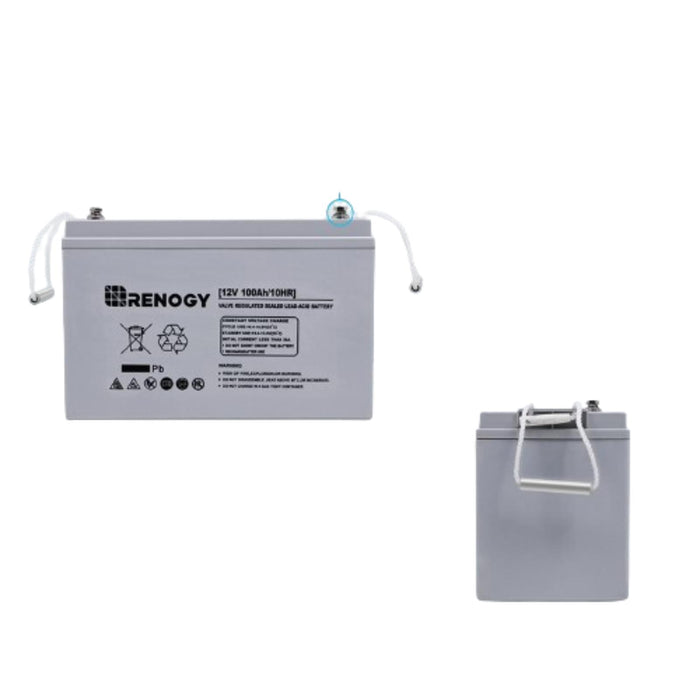 Renogy 12V 100ah AGM Deep Cycle Battery For Reliable Power Storage