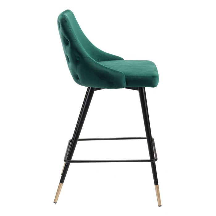 Zuo Piccolo Green Counter Chair