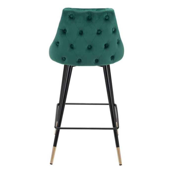 Zuo Piccolo Green Counter Chair