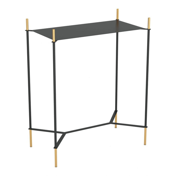 Zuo Austin Side Table Black & Gold