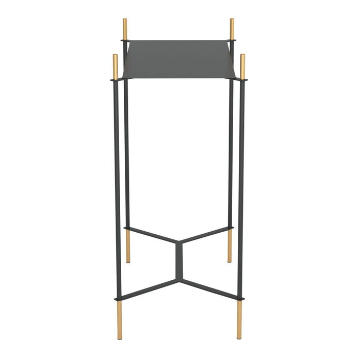 Zuo Austin Side Table Black & Gold