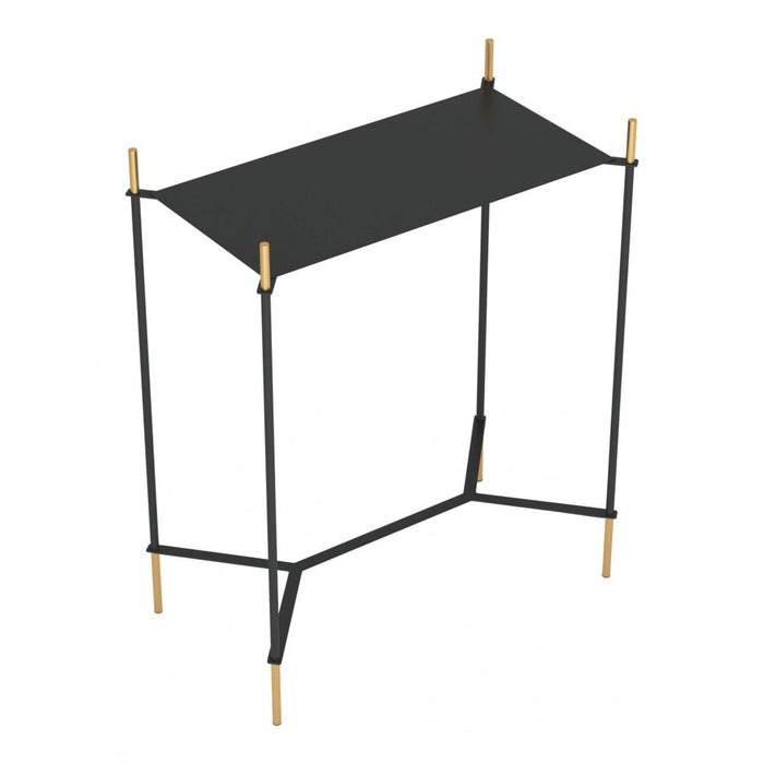 Zuo Austin Side Table Black & Gold