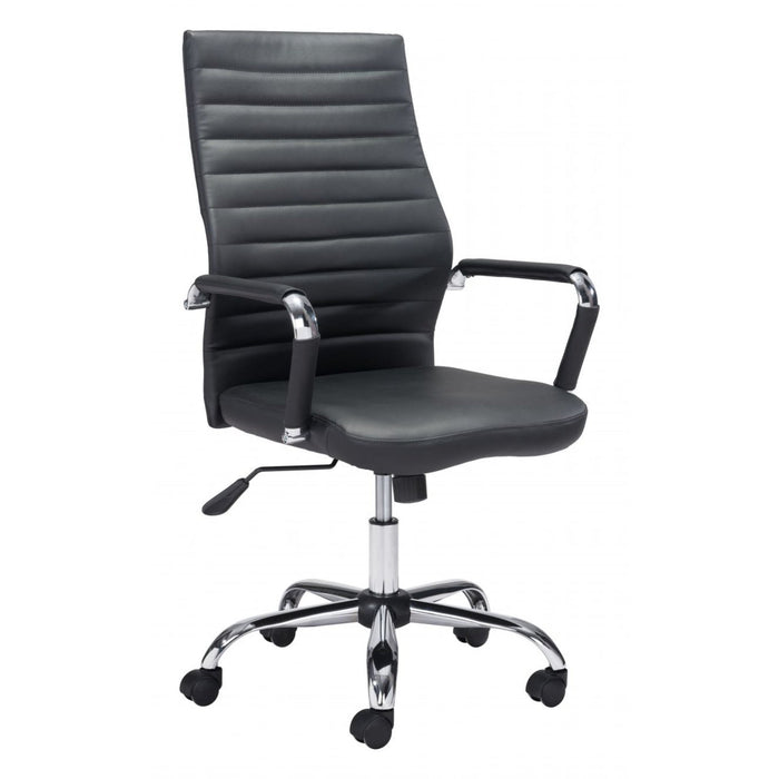 Zuo Primero Black Office Chair - Sleek and Comfortable