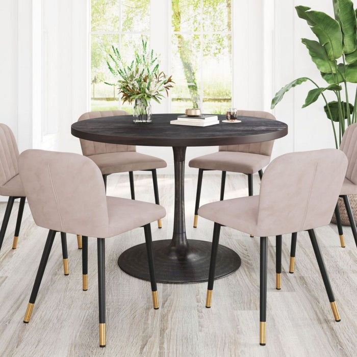 Zuo Seattle Dark Brown Dining Table - Elegant and Stylish