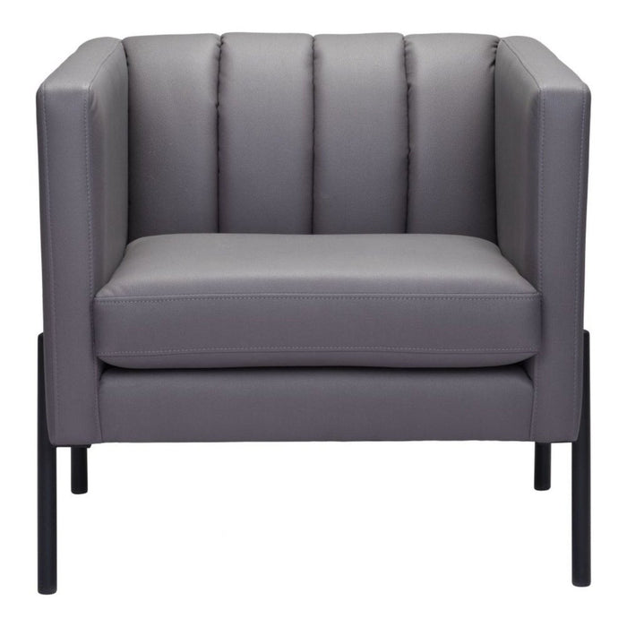 Zuo Jess Gray Accent Chair - Stylish Seating