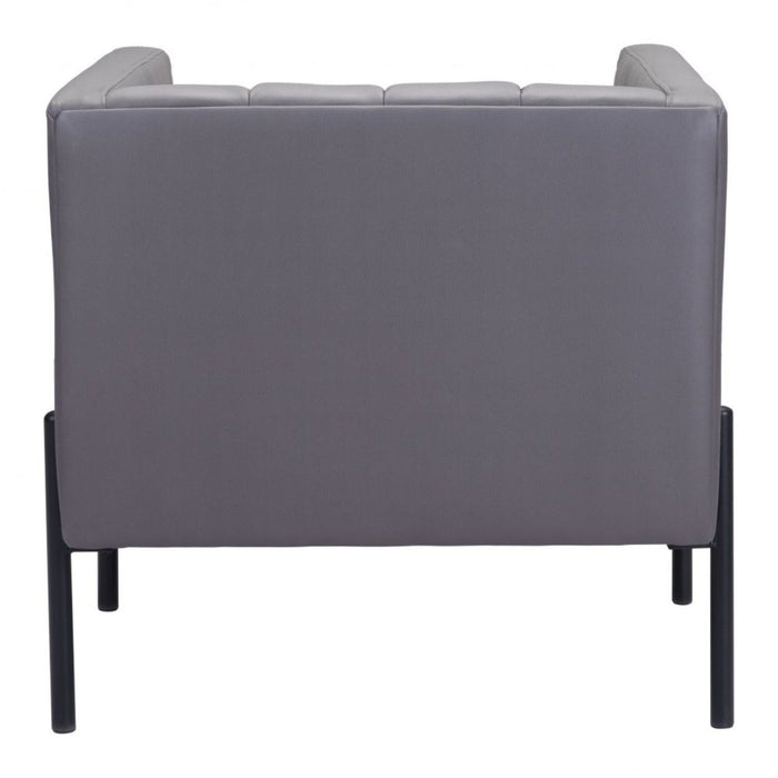 Zuo Jess Gray Accent Chair - Stylish Seating