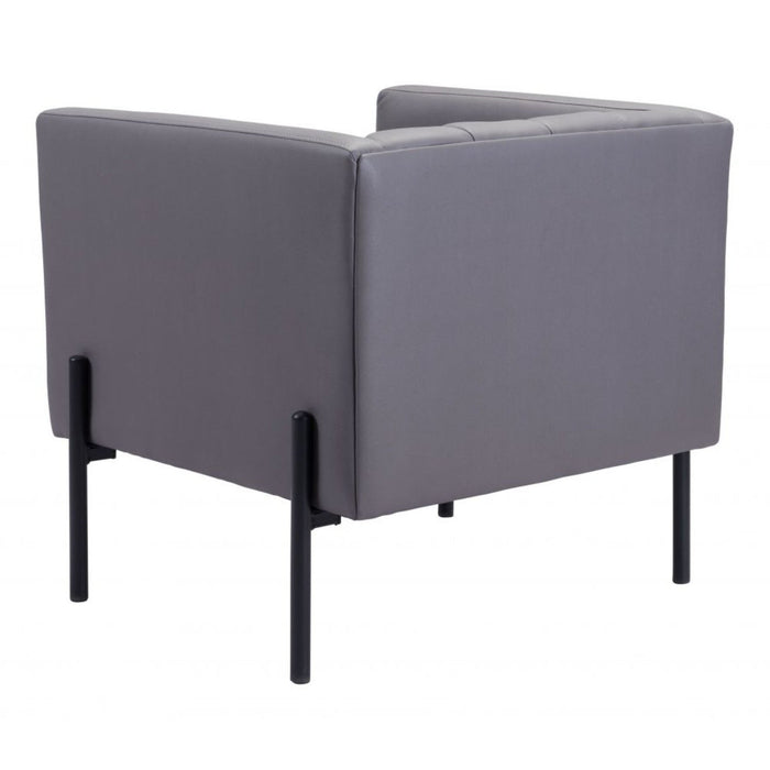 Zuo Jess Gray Accent Chair - Stylish Seating