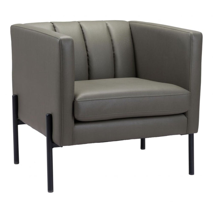 Zuo Jess Green Accent Chair: Stylish Seating for Your Space