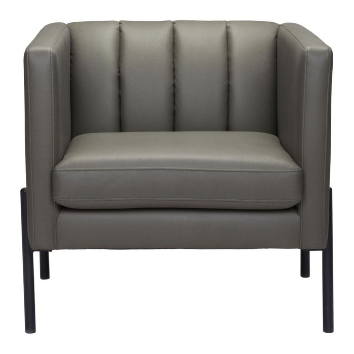 Zuo Jess Green Accent Chair: Stylish Seating for Your Space