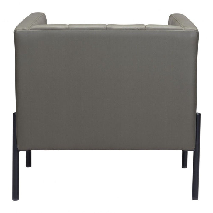 Zuo Jess Green Accent Chair: Stylish Seating for Your Space