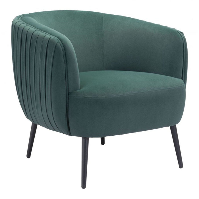 Zuo Karan Green Accent Chair - Stylish Seating for Any Space