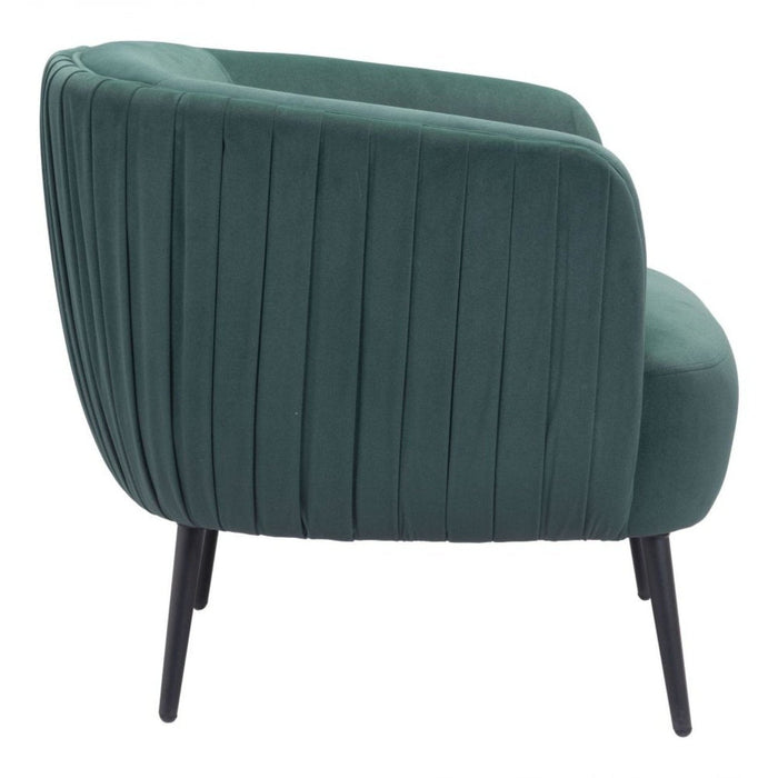 Zuo Karan Green Accent Chair - Stylish Seating for Any Space