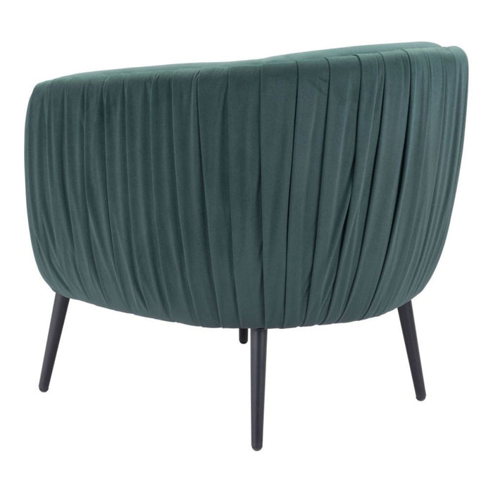 Zuo Karan Green Accent Chair - Stylish Seating for Any Space