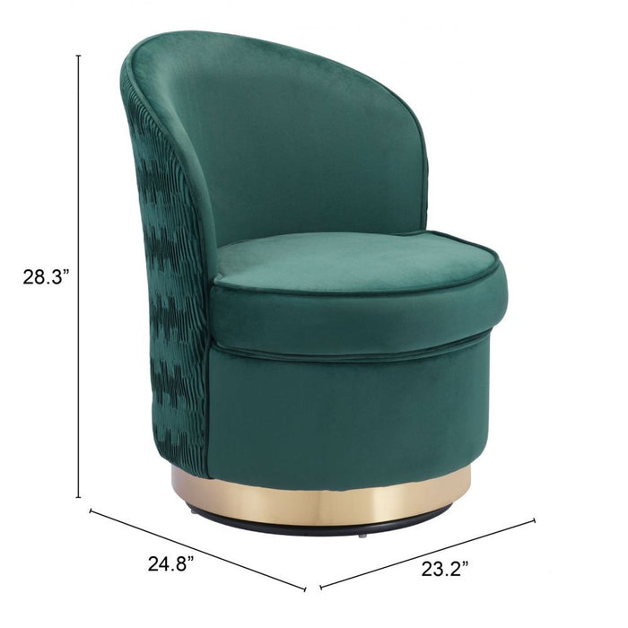 Zuo Zelda Accent Chair Green