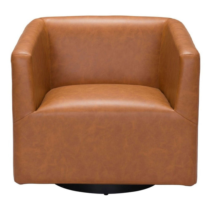 Zuo Brooks Brown Accent Chair - Stylish Seating