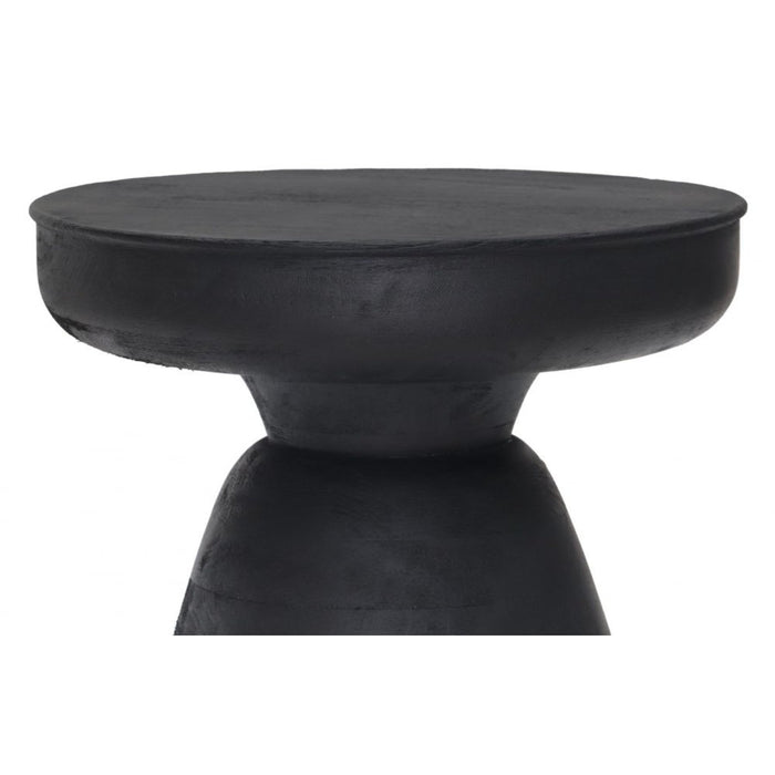 Zuo Sage Black Side Table: Elegant Accent for Stylish Spaces