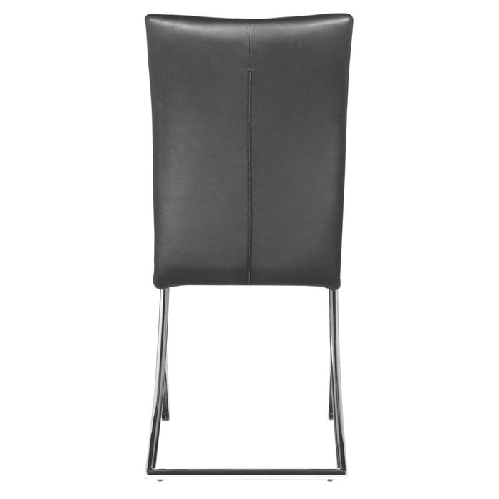 Delfin Black Dining Chairs - Set of 2 for Stylish Seating