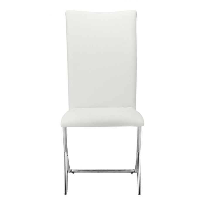 Delfin Dining Chairs (2-Pack) - Elegant White Set for Stylish Spaces