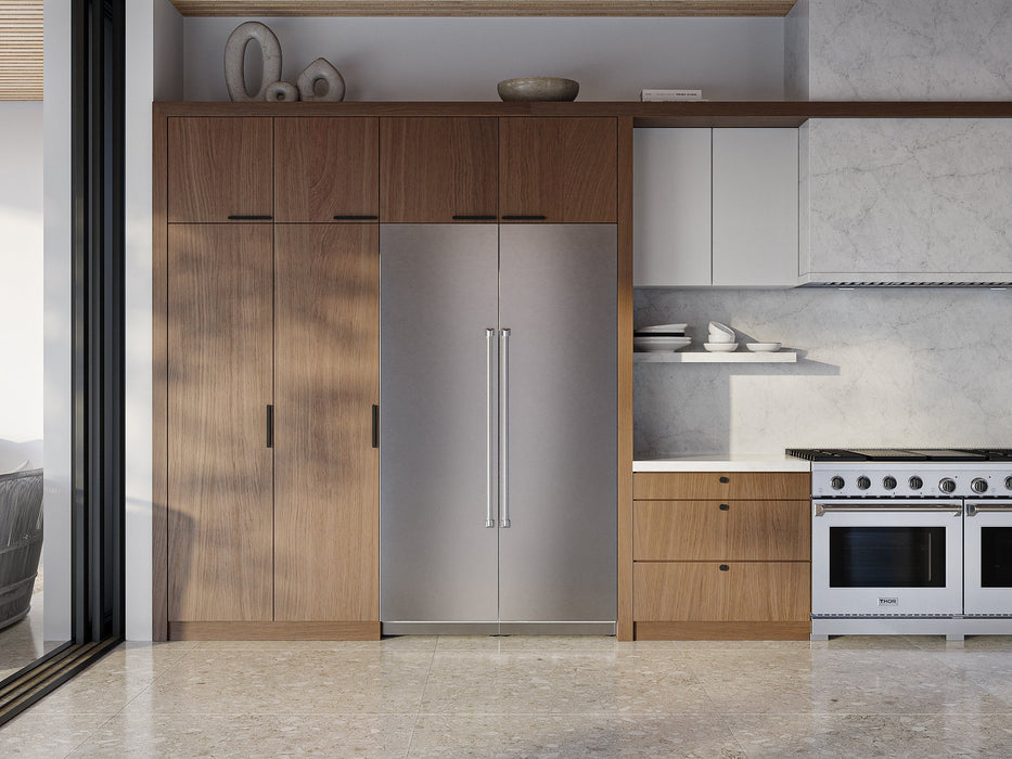 THOR KITCHEN X-Series 24" 12.4 cu. ft. Panel Ready Built-In Freezer Column with Automatic Ice Maker, XRF24CFZ