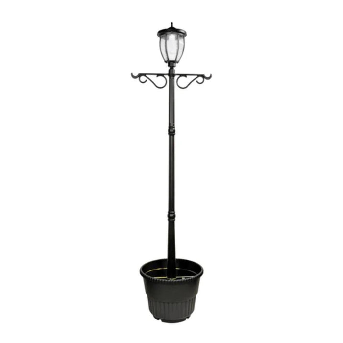 Terrace Solar Lamp Post and Planter by Nature Power