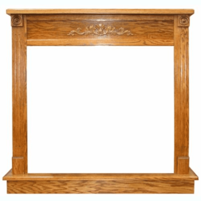 Dark Oak Standard Mantel for Buck Stove ZCBB 36"