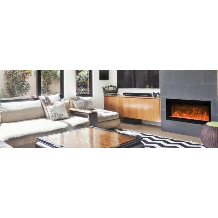 Remii 42" Clean-Face Electric Fireplace Smart Design