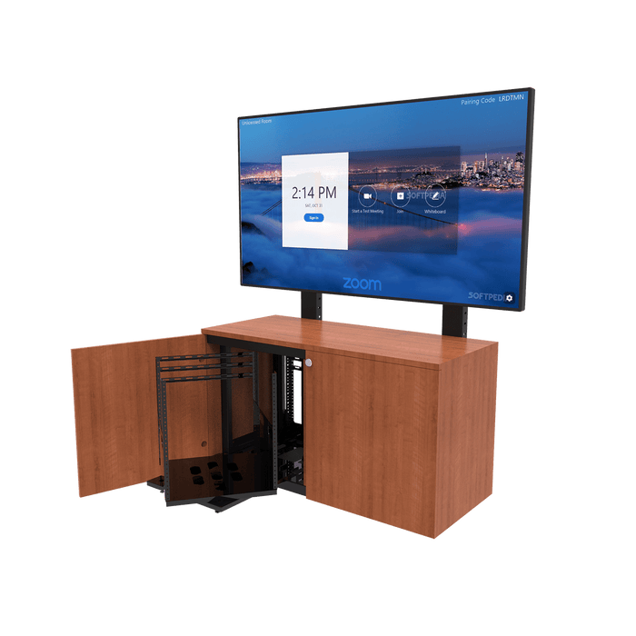 Avteq 2-Bay Credenza - Single Display - 12RU