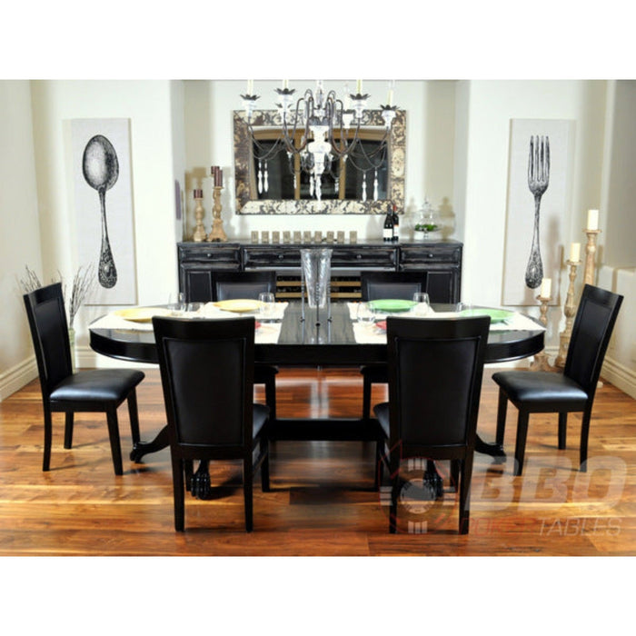 Rockwell Poker Table and 6 Chairs by BBO Poker Tables