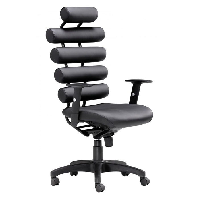 Zuo Unico Black Office Chair - Sleek and Stylish Seating Solution