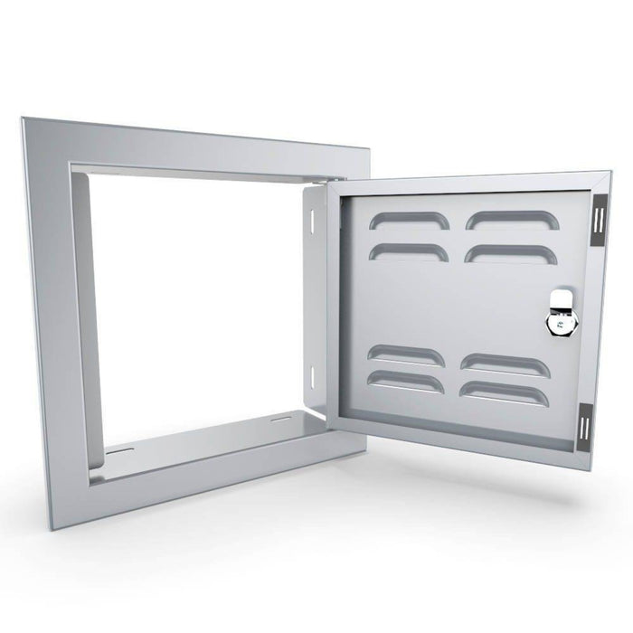 Sunstone Vented Utility Access Door with Right Swing - Signature Series - 12" x 12"