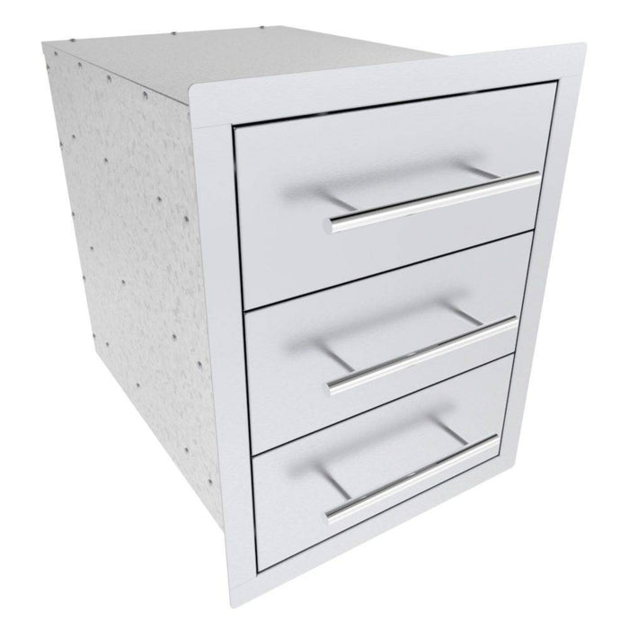 Texan Series 16-inch Triple Drawer Unit