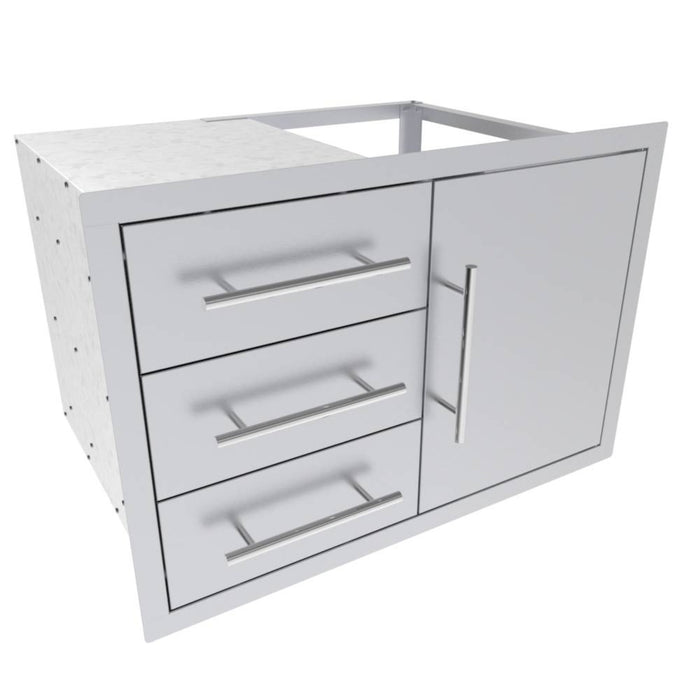 Drawer Combo featuring Triple 30-Inch Drawers from the Texan Series