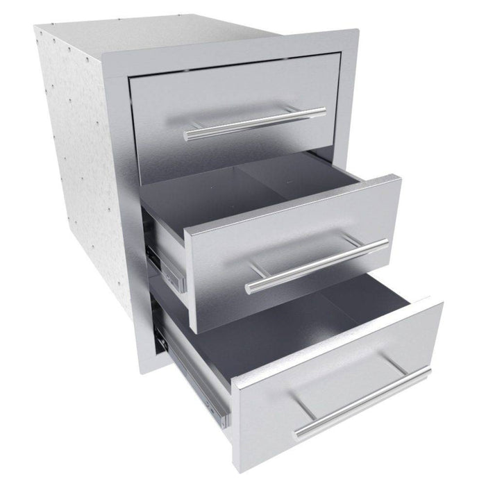 Texan Series 16-inch Triple Drawer Unit