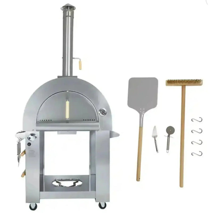 32-Inch Gas Fueled Stainless Steel Pizza Oven by KoKoMo