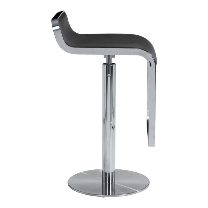 Zuo Equino Barstool Black