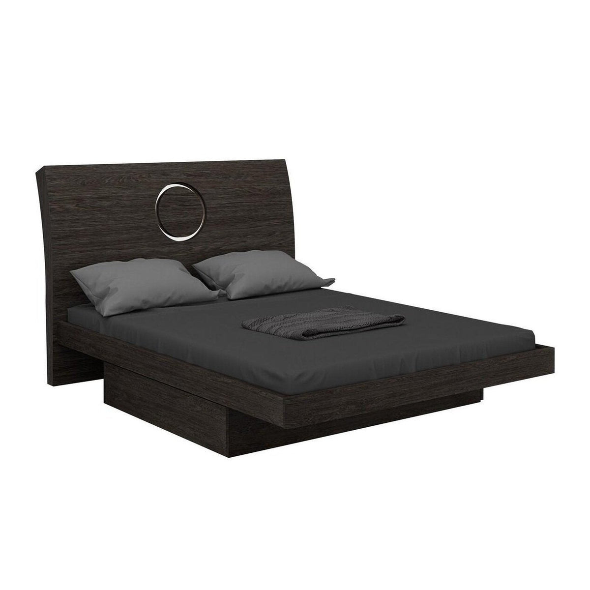 Homeroots Queen Gray Bed Elevate Your Bedroom with Timeless Elegance