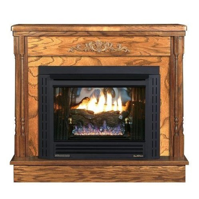 Buck Stove Classic Dark Oak Mantel for Model 34,329, or 384