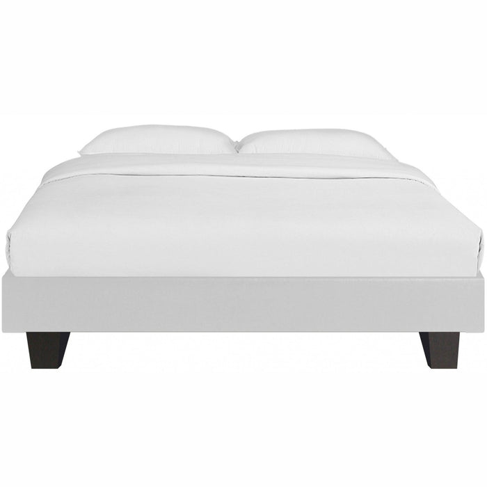 Homeroots Queen-Size Platform Bed Set with Twin Nightstands