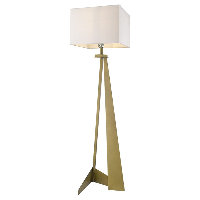 60" Brass Traditional Floor Lamp - Elegant Home Lighting