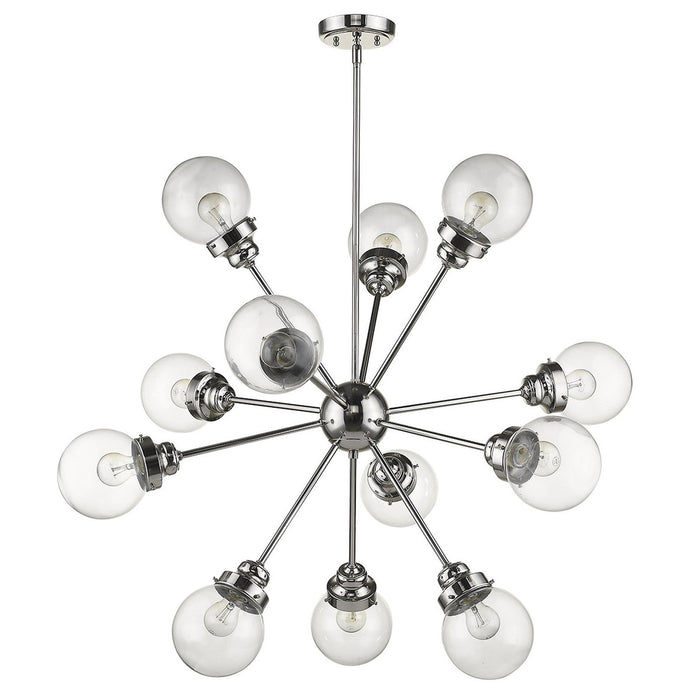 Exquisite Homeroots Portsmith 12-Light Chandelier