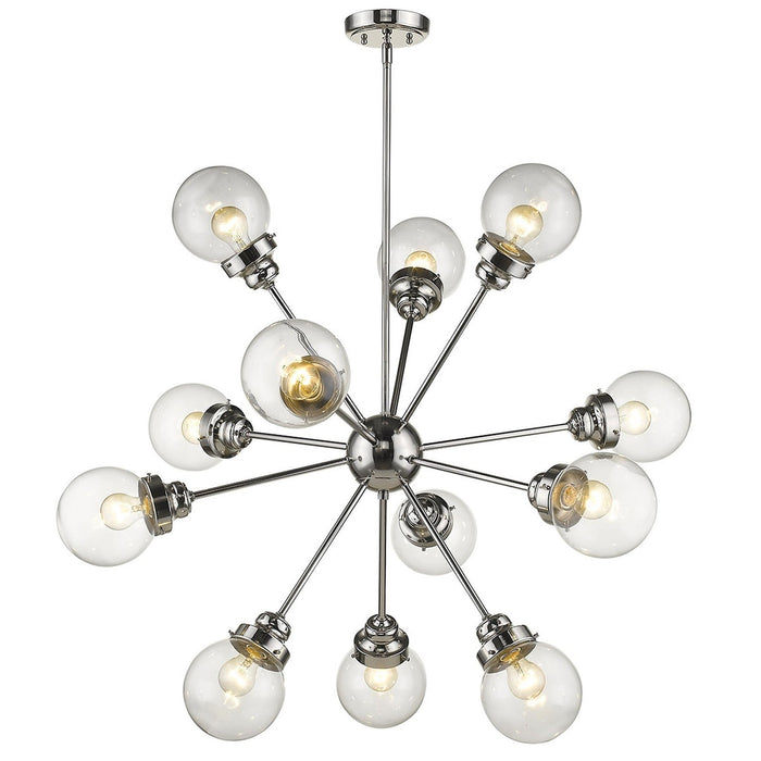 Exquisite Homeroots Portsmith 12-Light Chandelier