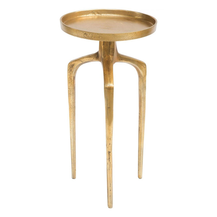 Zuo Como Accent Tables Set of 2 - Antique Gold Duo