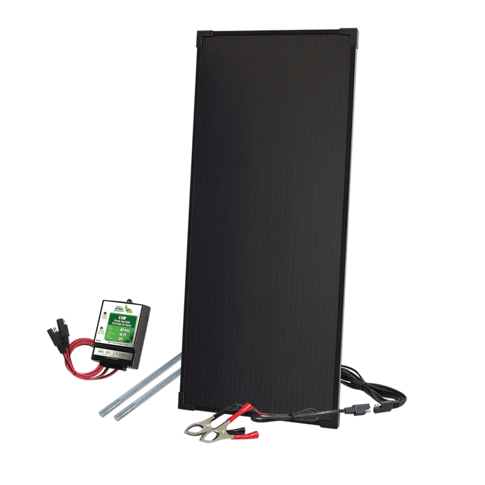 Solar Battery Charger by Nature Power with 22 Watt capacity and integrated Charge Controller