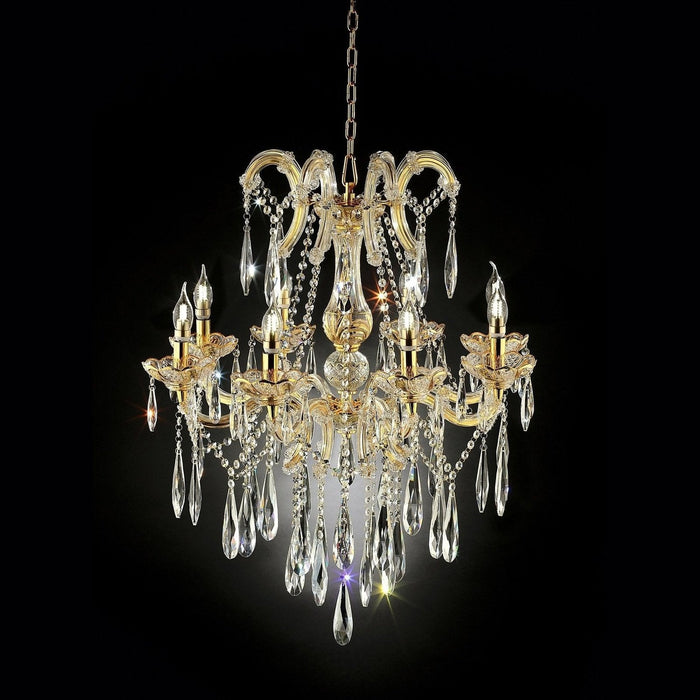 Transparent Glass LED Ceiling Light by Homeroots - Elegant Empire Design