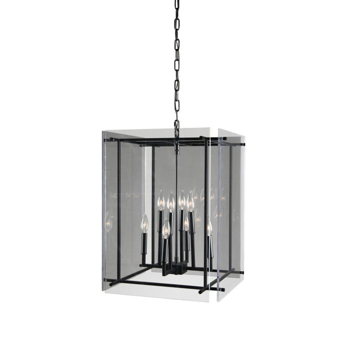 8-Light Acrylic Dimmable Chandelier by Homeroots - Stylish Ceiling Lighting